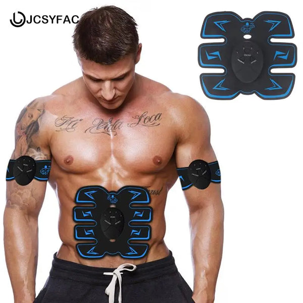 EMS Wireless Muscle Stimulator Trainer Smart Fitness Abdominal Training Electric Weight Loss Stickers Body Slimming Massager